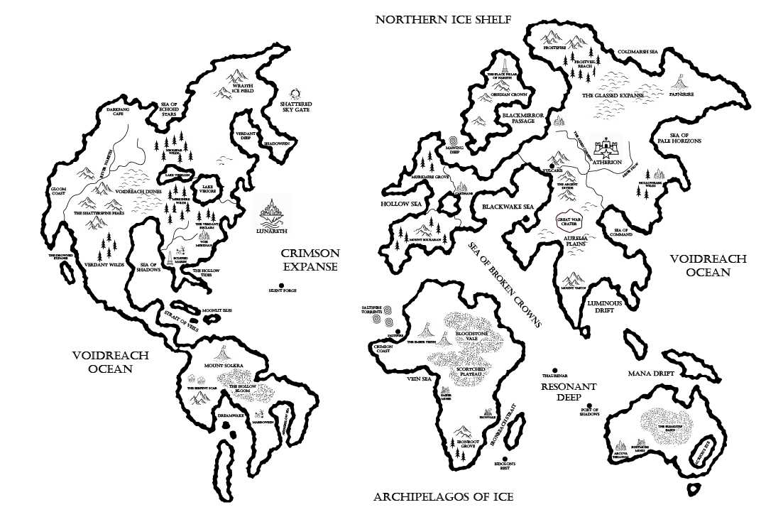 Dark Codex base world map